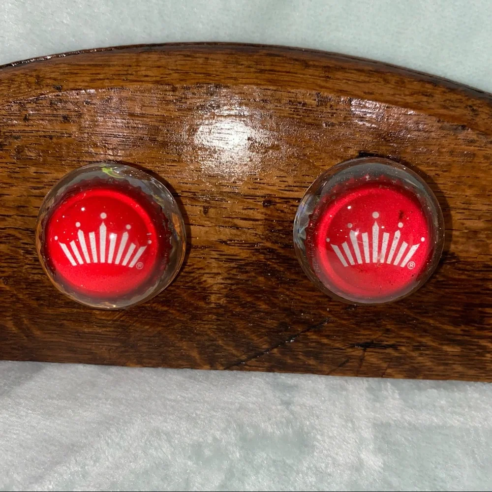 Kentucky bourbon barrel coat rack